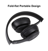 Høretelefoner og Headset | Trådløs BT 5.0 Over-Ear Headset  - Sort - DELUXECOVERS.DK