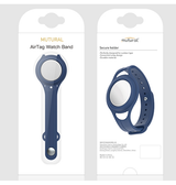 Airtag | AirTag | Mutural™ Silikone Armbånd til Børn - Blå - DELUXECOVERS.DK