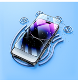 iPhone Beskyttelsesglas | <AAA>iPhone 15 Pro Max - HOCO® Full-Fit 3D Skærmbeskyttelse (Hærdet Glas) - DELUXECOVERS.DK