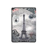 iPad 7/8/9 | iPad 10.2" 7/8/9 (2019/2020/2021) - DeLX™ Trifold ArtCover M. Stander - Noir - DELUXECOVERS.DK