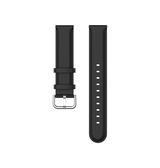 Samsung Galaxy Watch FE | Samsung Galaxy Watch FE (40mm) - ADENA™ Round Tail Læder Urrem - Sort - DELUXECOVERS.DK