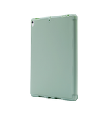 iPad 7/8/9 | iPad 10.2" 7/8/9 (2019/2020/2021) - LUX™ Silikone Tri-Fold Cover - Lysegrøn - DELUXECOVERS.DK