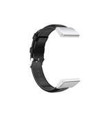 QUICKFIT | Garmin 22mm - L'Empiri™ Venture Læder Rem - Classic Sort - DELUXECOVERS.DK