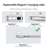 Adapter | USB-C til MagSafe 3 Adapter til MacBook - 100W - Sølv - DELUXECOVERS.DK