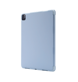 iPad Pro 12,9 (2021) | iPad Pro 12,9" (2022/2021) - LUX™ Silikone Tri-Fold Cover - Babyblå - DELUXECOVERS.DK