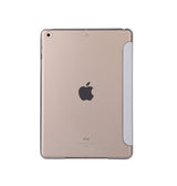iPad 7/8/9 | iPad 10.2" 7/8/9 (2019/2020/2021) Silk Trifold Silikone Cover - Sølv - DELUXECOVERS.DK