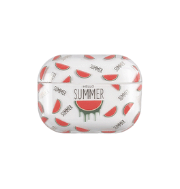 Airpods Pro 2 | AirPods Pro | Hello Summer Beskyttelse Cover - Watermelon - DELUXECOVERS.DK