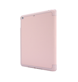 iPad 5 | iPad 5 9.7" (2017) - SoftHue™ Silikone Tri-Fold Cover - Pink - DELUXECOVERS.DK