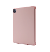 iPad Pro 12,9 (2021) | iPad Pro 12,9" (2022/2021) - LUX™ Silikone Tri-Fold Cover - Pink - DELUXECOVERS.DK