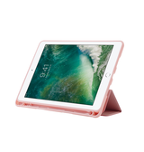 iPad 7/8/9 | iPad 10.2" 7/8/9 (2019/2020/2021) - LUX™ Silikone Tri-Fold Cover - Pink - DELUXECOVERS.DK