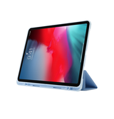 iPad Pro 12,9 (2020) | iPad Pro 12,9" (2020) - LUX™ Silikone Tri-Fold Cover - Babyblå - DELUXECOVERS.DK