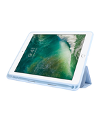 iPad 5 | iPad 5 9.7" (2017) - LUX™ Silikone Tri-Fold Cover - Babyblå - DELUXECOVERS.DK