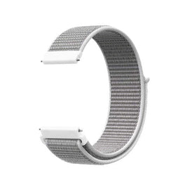 Samsung Galaxy Watch FE | Samsung Galaxy Watch FE (40mm) - L'Empiri™ Nylon Velcro Rem - Sølv - DELUXECOVERS.DK
