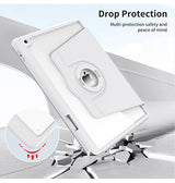 iPad 7/8/9 | iPad 10.2" 7/8/9 (2019/2020/2021) - Akrylisk 360° Cover m. Stander - Lysegrå - DELUXECOVERS.DK