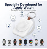 Powerbank | DeLX™ Apple Watch Powerbank Oplader (1800 mAh) - Hvid - DELUXECOVERS.DK
