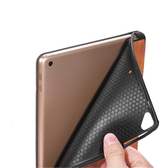 iPad 6 | iPad 6 - 9.7" - DG.MING™ Trifold Læder Cover m. Stander - Brun - DELUXECOVERS.DK