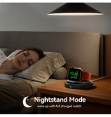 Apple Watch Tilbehør | JOYROOM™ Oplader/Stander til Apple Watch - 3W - Sort - DELUXECOVERS.DK