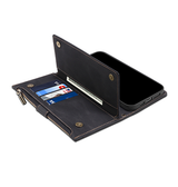 iPhone 16 | iPhone 16 - ESEBLE™ Læder Cover Etui M. Pung - Sort - DELUXECOVERS.DK
