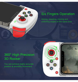 Gadgets | DeLX™ - Mobil Controller/Gamepad m. BT 5.0 - Hvid - DELUXECOVERS.DK