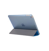 iPad 7/8/9 | iPad 10.2" 7/8/9 (2019/2020/2021) Silk Trifold Silikone Cover - Blå - DELUXECOVERS.DK