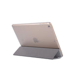 iPad 7/8/9 | iPad 10.2" 7/8/9 (2019/2020/2021) Silk Trifold Silikone Cover - Sølv - DELUXECOVERS.DK