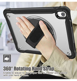 iPad 10.9" (2022) | iPad 11" (2025) / iPad 10.9" (2022) - 360° Heavy-Duty Håndværker Cover - Sort - DELUXECOVERS.DK