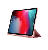 iPad Pro 12,9 (2021) | iPad Pro 12,9" (2022/2021) - LUX™ Silikone Tri-Fold Cover - Pink - DELUXECOVERS.DK