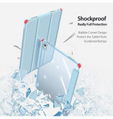 iPad 10.9" (2022) | iPad 10.9" 2022 (10th gen) - Dux Ducis™ Mesh Design Trifold Cover - Blå - DELUXECOVERS.DK