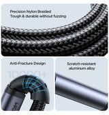 Kabel | JOYROOM™ | Lightning til 3.5mm Mini-jack kabel - Sort - 1.2M - DELUXECOVERS.DK