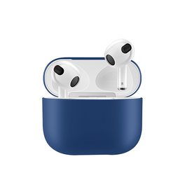 Airpods 3 | AirPods 3 | Simple Silikone Beskyttelse Cover - Blå - DELUXECOVERS.DK