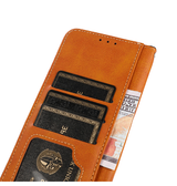 iPhone 15 Plus | iPhone 15 Plus - KHAZNEH™ Dual Læder Cover Etui M. Pung - Brun - DELUXECOVERS.DK