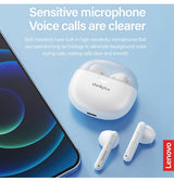 Høretelefoner og Headset | Lenovo® | LP1 Pro TWS Trådløse Høretelefoner - Hvid - DELUXECOVERS.DK