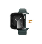 Apple Watch 38mm | Apple Watch (38/40/SE/41mm) - DUX DUCIS® Twill Magnetisk Rem - Grøn - DELUXECOVERS.DK