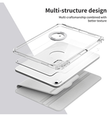 iPad 10.9" (2022) | iPad 11" (2025) / iPad 10.9" (2022) - Akrylisk 360° Cover m. Stander - Lysegrå - DELUXECOVERS.DK