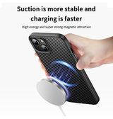 iPhone 14 | <AAA>iPhone 14 - DeLX™ Full Carbon Cover - MagSafe Kompatibel - DELUXECOVERS.DK