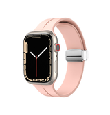 Apple Watch 42mm | Apple Watch (42/44/SE/45mm & Ultra) - S-Line™ Silikone Rem - Pink - DELUXECOVERS.DK