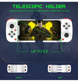 Gadgets | DeLX™ - Mobil Controller/Gamepad m. BT 5.0 - Hvid - DELUXECOVERS.DK