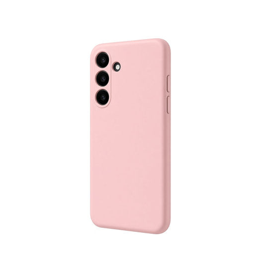 Samsung Galaxy S25 | Samsung Galaxy S25 - Deluxe™ Soft Touch Silikone Cover - Lyserød - DELUXECOVERS.DK