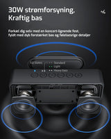 Bluetooth Højtaler | XDOBO™ Bluetooth-højtaler m. IPX7 Vandtæt Design - DELUXECOVERS.DK