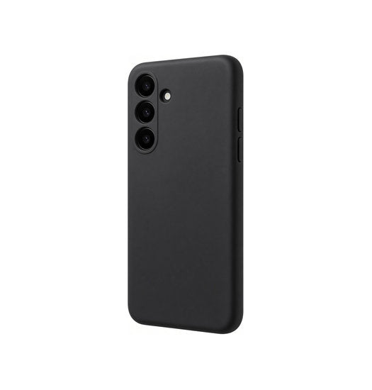 Samsung Galaxy S25 Plus | Samsung Galaxy S25 Plus - Deluxe™ Soft Touch Silikone Cover - Sort - DELUXECOVERS.DK