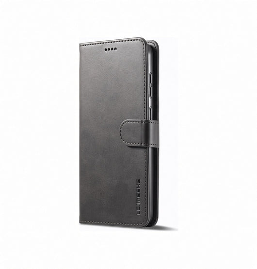 Samsung Galaxy S23+ - LC.IMEEKE™ Læder Cover M. Kortholder - Grå
