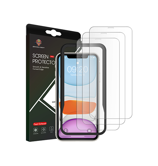 iPhone Beskyttelsesglas | iPhone XS Max - Dazzle Color™ Beskyttelsesglas Pakke - 3 Stk - DELUXECOVERS.DK