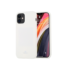 iPhone 12 Mini | iPhone 12 Mini  - Goospery™ Delight Silikone Cover - Snow White - DELUXECOVERS.DK