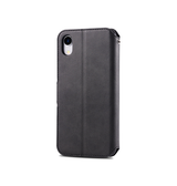 iPhone XR | iPhone XR - AZNS™ Diary Læder Etui / Taske M. Pung - Sort - DELUXECOVERS.DK