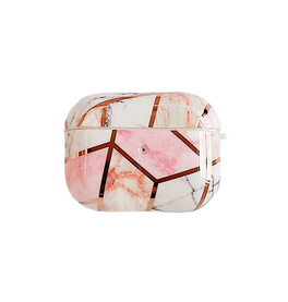 Airpods Pro 2 | AirPods Pro | Chania™ Marmor Beskyttelse Cover - Apofylit Druse - DELUXECOVERS.DK
