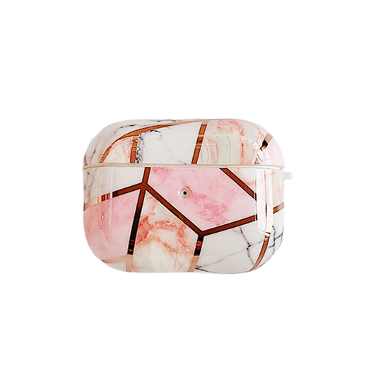 Airpods Pro 2 | AirPods Pro | Chania™ Marmor Beskyttelse Cover - Apofylit Druse - DELUXECOVERS.DK
