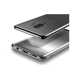Samsung Galaxy S9 | Samsung Galaxy S9 - Valkyrie Silikone Hybrid Cover - Sølv - DELUXECOVERS.DK