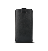 iPhone 11 Pro | iPhone 11 Pro - Verona Læder Sleeve M. Lukning - Black Onyx - DELUXECOVERS.DK