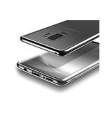 Samsung Galaxy S9+ | Samsung Galaxy S9+ (Plus) - Valkyrie Silikone Hybrid Cover - Sølv - DELUXECOVERS.DK