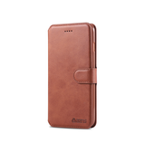 iPhone 6 Plus / 6s Plus | iPhone 6/6s Plus - AZNS™ Diary Læder Etui / Taske M. Pung - Brun - DELUXECOVERS.DK